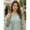 Magnifique costume Pakistanais Sharara en Georgette Synthétique Design Bollywood Salwar Kameez