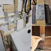 50Pcs AntiNail Protections Plate Shield Cable Wire Protector Plate Safety Nail Plate for Wood Studs Easy to Install