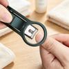 Magnifying Nail Clipper with Built-in Magnifier for Seniors and Adults, Portable Nail