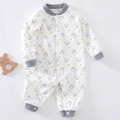 Joy Multi Baby Penguin Star Long -sleeved Space Suit Penguin Size 66, Korea Best Childrens Clothes
