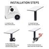 Anti Shock Metal Roof Pipe Mounting Bracket Rack Stand  Universal Vehicle Compatibility For Adventure Travel Accessories
