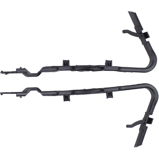 Front Right and Left Bumper Fascia Retainer Bracket Set for Chrysler Town & Country 2008-2016, Dodge Grand Caravan 2011-2020