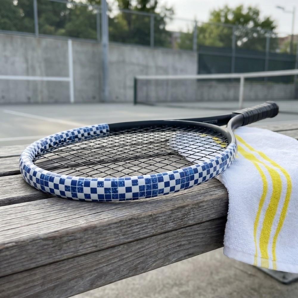 High Elastic Tennis Racket Edge Sticker Tennis Racket Frame Protective Tape Tennis Court