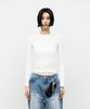 Kueoumeon Double Cutoff Long Sleeve (Off-White)