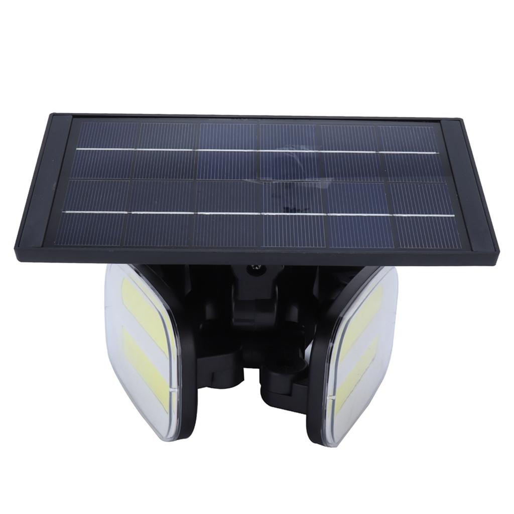 Solar Wall Light Outdoor Dual Induction System Threespeed Light Mode Split Design IP65 Waterproof
