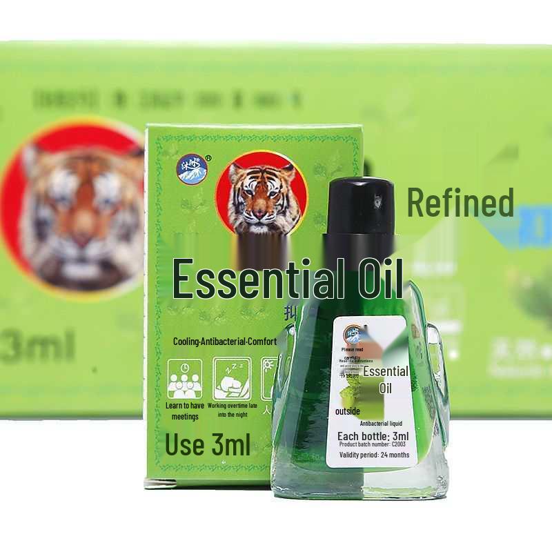 Minhu Feng You Jing: Cooling Oil for Mosquito Repellent, Heatstroke Relief, Anti-Itch, and Motion Sickness.