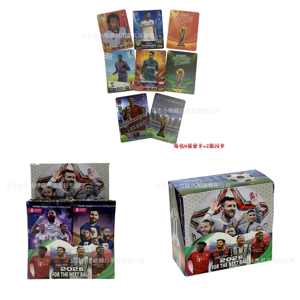 Global Football Cup World Soccer Stars Blind Box With Educational Cards For Kids