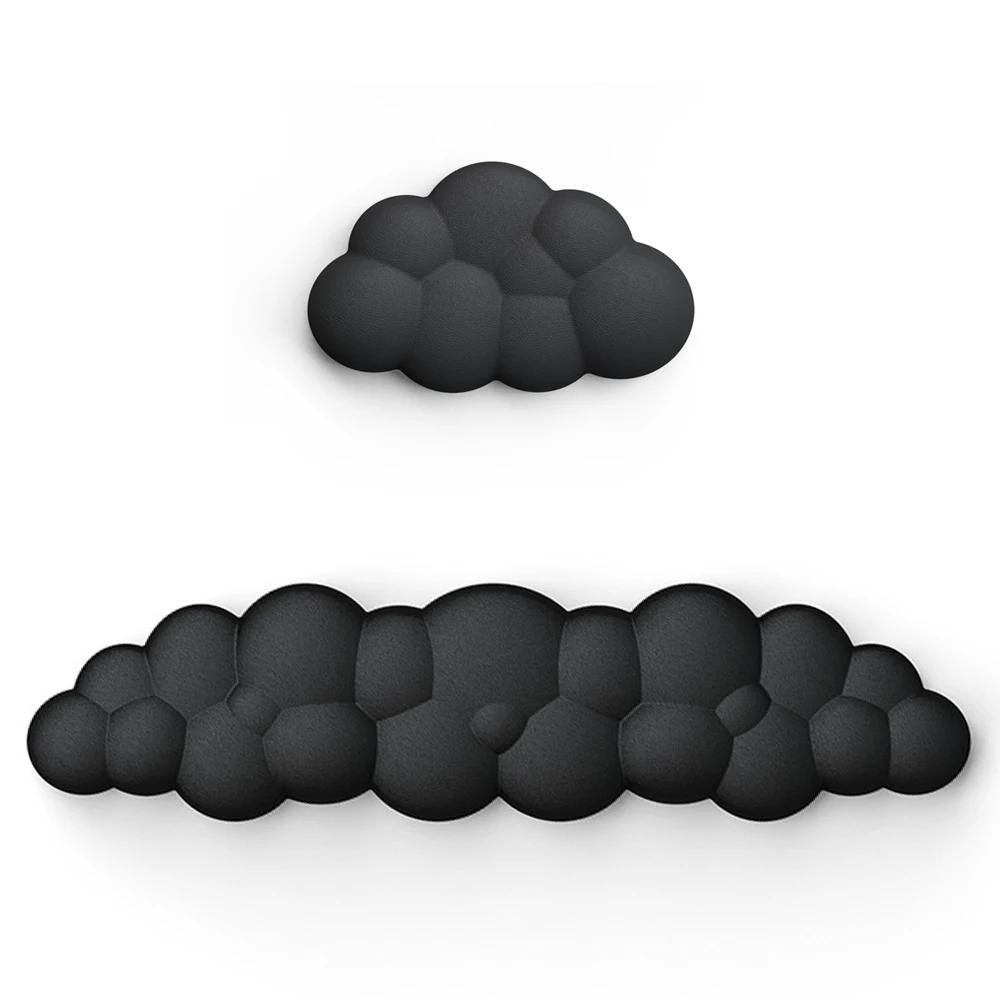 Mouse pad with wrist rest keyboard cloud anti-slip desktop office gamer mouse wrist rest Ergonomic keyboard mouse pad wrist rest