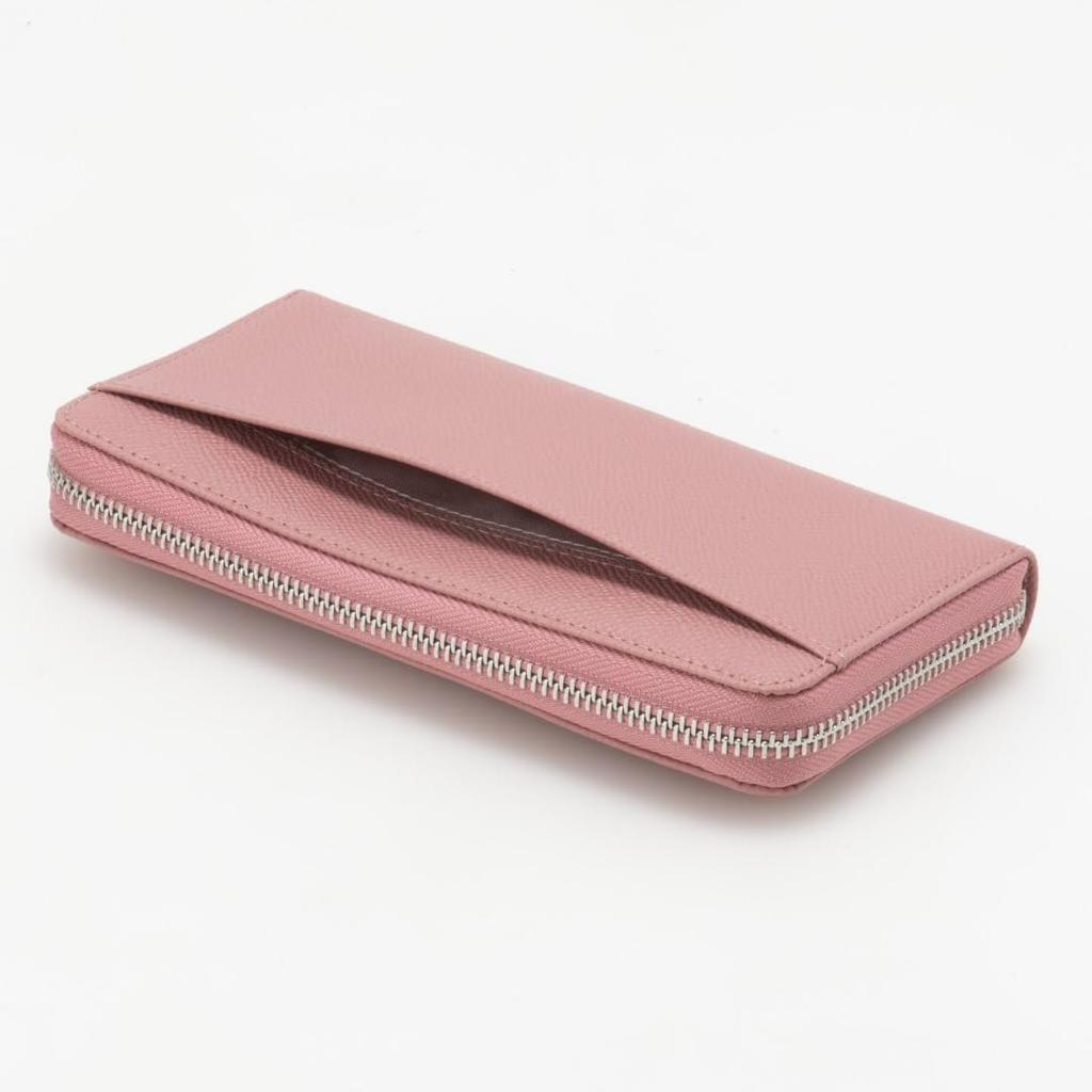 JILL STUART Women's Melty Slim Round Fastener Long Wallet JSLW4BT1 Pink