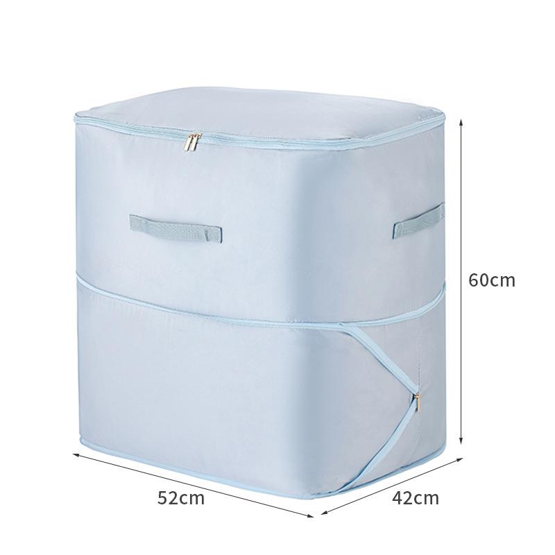 Compression Duvet Storage Bag Large Capacity Closet Cabinet Organizer Storage Pouch Ultra Space Saving Self Compression Organizer