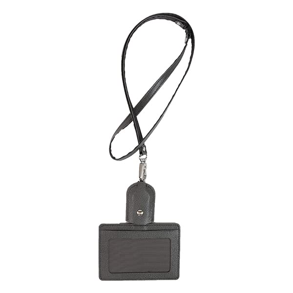 Itoya Color Chart ID Card Holder with Reel Strap (84Anchorgray)