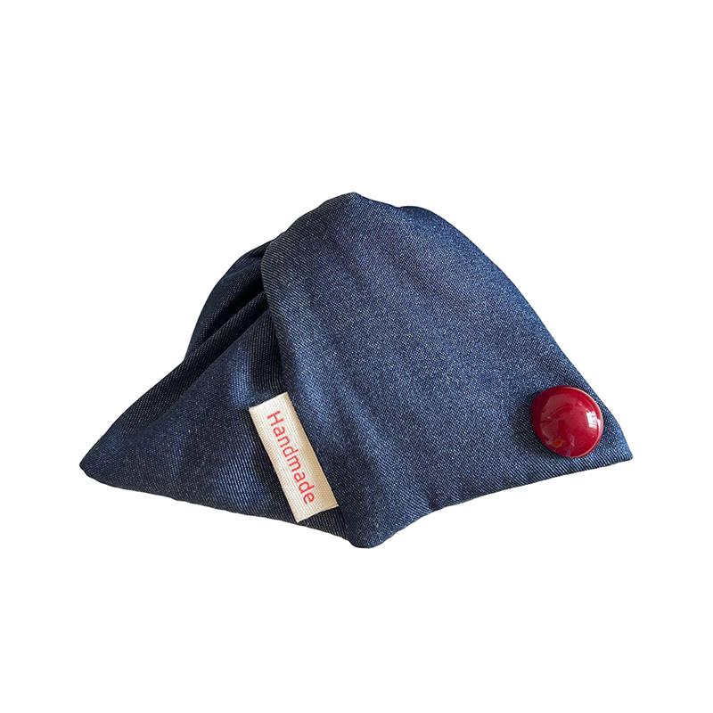 

Triangle Hair Claw Clip For Women Girls Retro College Style Hair Accesssories Blue Checkered Claw Clip For Ponytail Fixed Clip StyleB