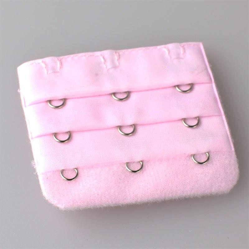 1PC Elastic Bra Lengthened Buckle Extension Bra Buckle Extenders Strap 3 Hooks 3 Rows Underwear Women Lingerie