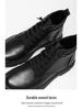 2023 Autumn/Winter Martin Boots: Premium Cowhide, Velvet-Lined, Short Casual Business Leather Boots