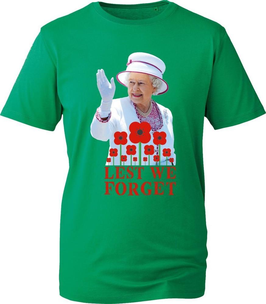 Lest We Forget Queen Elizabeth Ii Tshirt Anniversary Remembrance Elizabeth Day S