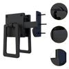 Double Sided Gate Latch, Self Locking Latch 5-13/16" Heavy Duty for Outdoor Fence