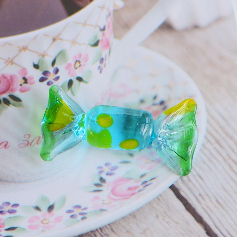 Handcrafted Glass Candy Ornament: Fruit Bowl Keepsake - Creative Holiday Gift