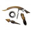 Coffret sommelier en bambou + 4 accessoires