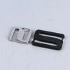 2/4 Pièces Boucle Réglable à Double Ouverture en Acier Inoxydable pour Connexion de Sangle de Sac à Dos Sangle de Sac de Ceinture Mousqueton Clip Boucle Raccord