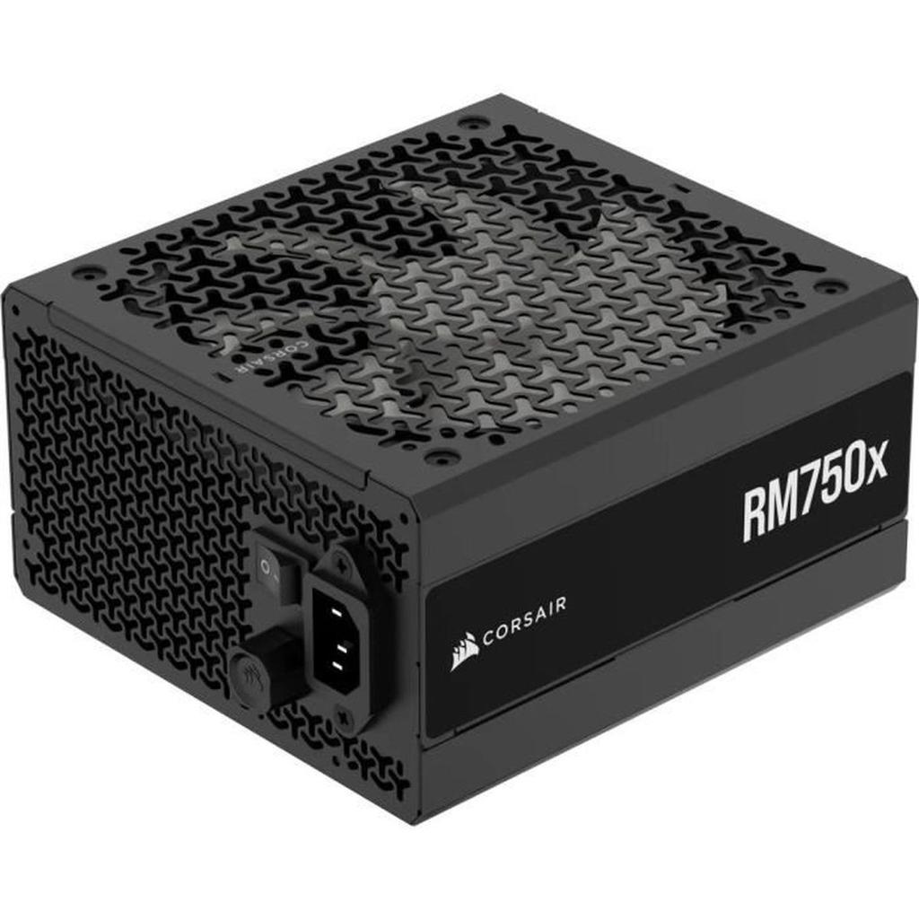 Alimentation PC - CORSAIR - RM750x Shift - 750 Watt - ATX 3.1 - PCIe 5.1 - Cybenetics GOLD Certified - Shifted Modular PSU
