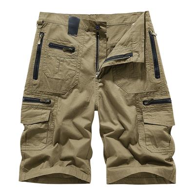 Herren Freizeitshorts Sommer Outdoor Bergsteigen Multifunktion Mehrfach-Taschen Arbeitskleidung Shorts Bequeme Angelhose
