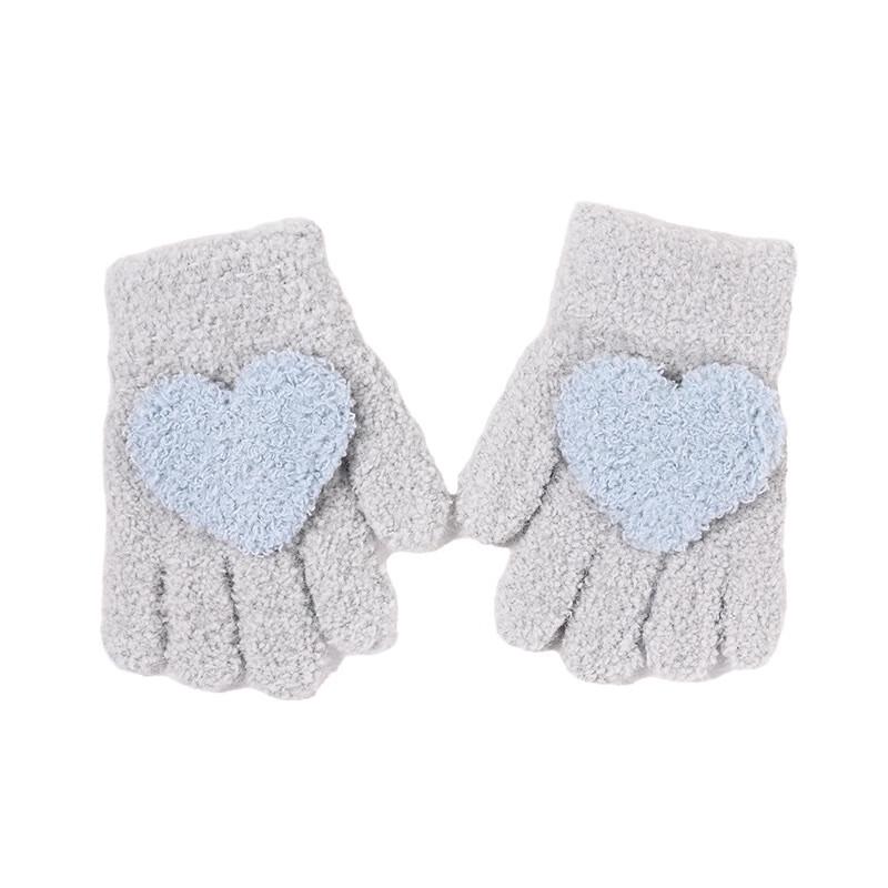 Children's Heart Design Winter Gloves