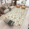Bohemian Teppich, Teppich für Wohnzimmer Schlafzimmer Sofadekoration, Kinderspiel Rutschfeste Bodenmatte Schlafzimmer Dekor Maschinenwaschbar
