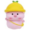 Mini Pig Car and Desktop Decoration - Creative Ornaments for Office and Car Interiors