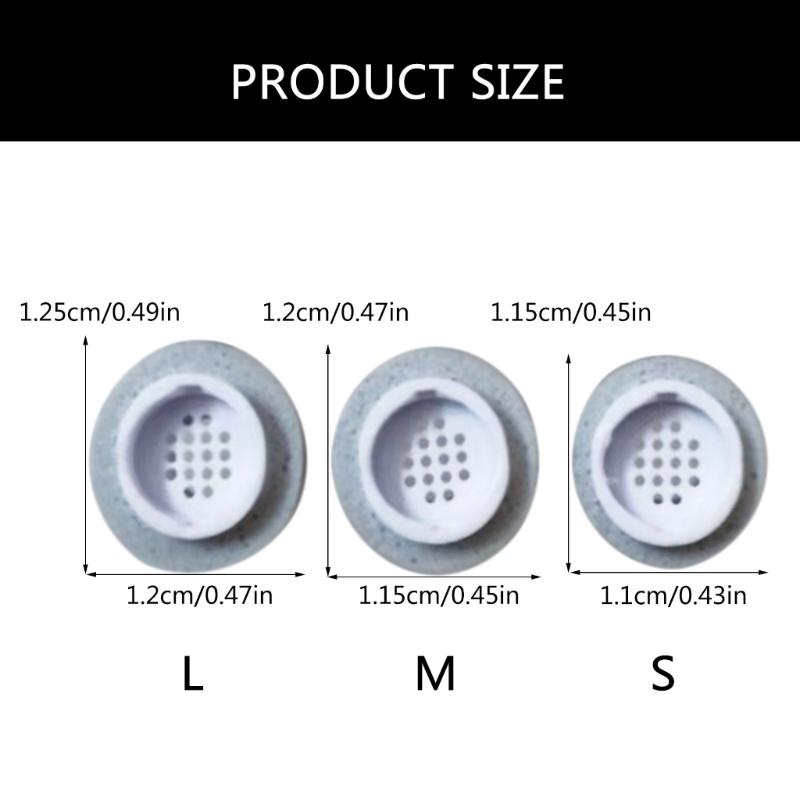 3 Pair Soft Sponge Memory Foam Earbud Tips Covers Sleeve Earpieces Superior Noise Cancellation Soft Long Wear for Buds 3