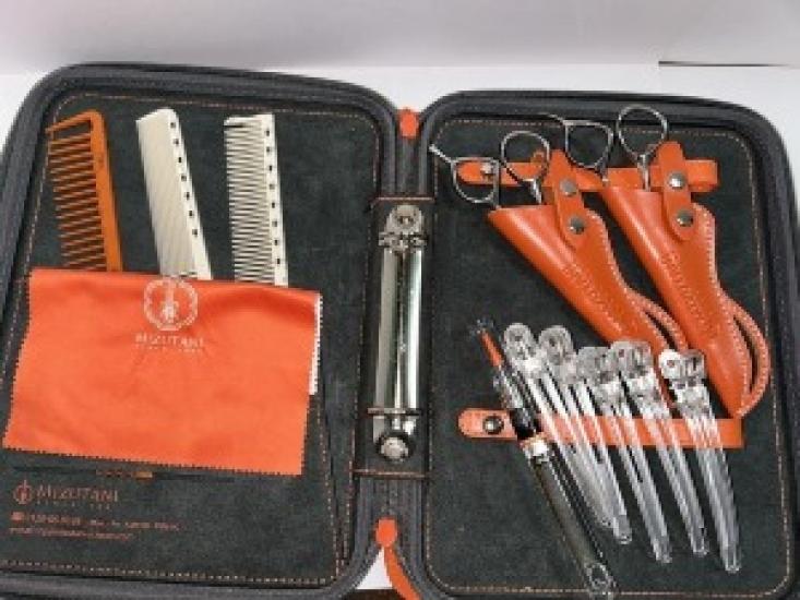 Left-handed MIZUTANI Scissors for Professional Use Set