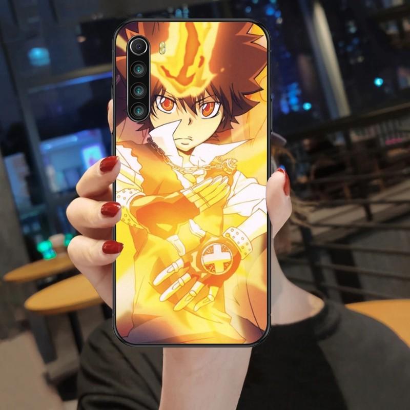 Cool Hitman Reborn Phone Case For Xiaomi Mi 12 11T 10T 9T Lite Pro Ultra Note 10 Poco F3 F4 X4 GT Soft Black Phone Cover