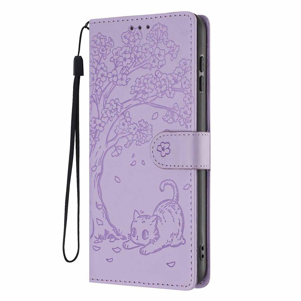 Luxury 3D Embossed Leather Wallet Case For Samsung Galaxy A04S A04 A04E A02S A03 Note 20 Ultra 10 S9 S8 Plus S7 Edge Phone Cover