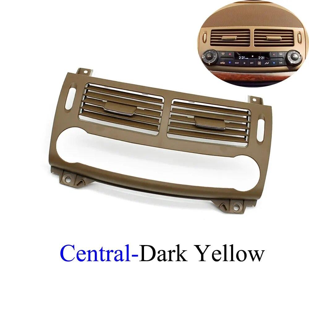 Dashboard Center Air Conditioning Panel Left Right AC Vent Grille Cover For Mercedes Benz E Class W211 2003 2004 2005 2006 2007