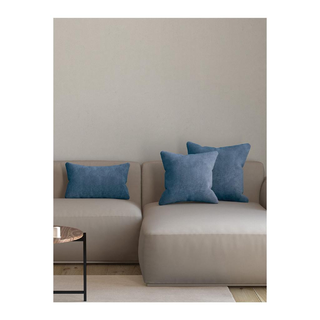 Velvet Textured Brick Color Throw Pillow Pillow Case Suitable For Freedom Series Punch