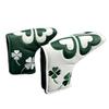Four-Leaf Clover Putter Set - White & Green Golf Essentials