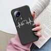 For Xiaomi 13 Lite Phone Case Cute Fashion Heart Flowers Soft Silicone Bumper Cover For Xiaomi13 Lite Fundas Shell Cartoon Gifts