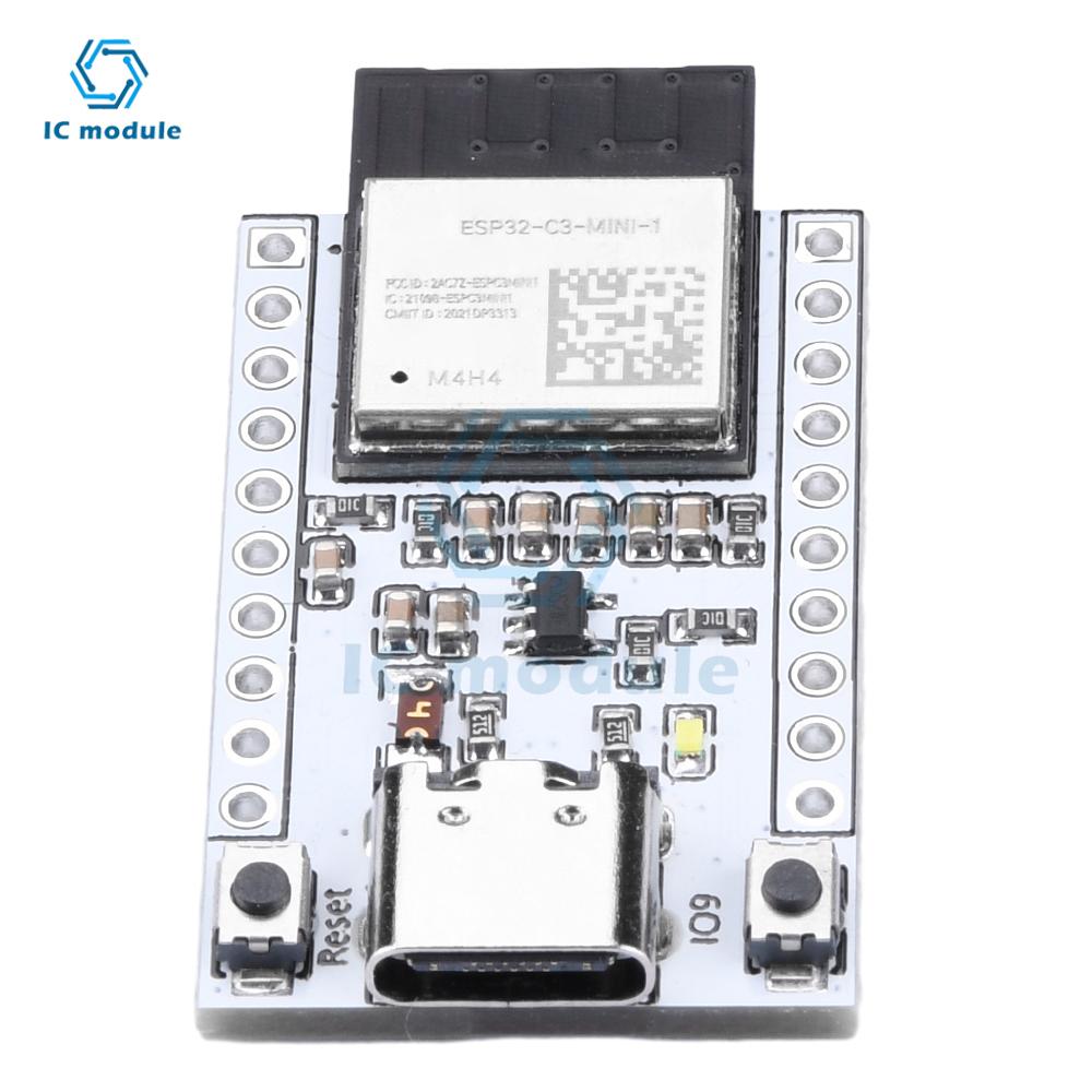 ESP32-C3-MINI WiFi Bluetooth development board module onboard ESP32-C3-MINI-1 module TYPE-C