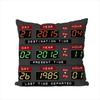 BBack To The Future Pillow Case For Car Sofa Decorative Home Doublesided Print Plush Square Throw Pillow Cushion Cover