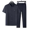 Tucano Men's Summer Casual Chinese Style Cotton Linen Set