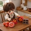 1:12 Scale Miniature Mooncake Display Model Handmade Detail Fake Food Compact