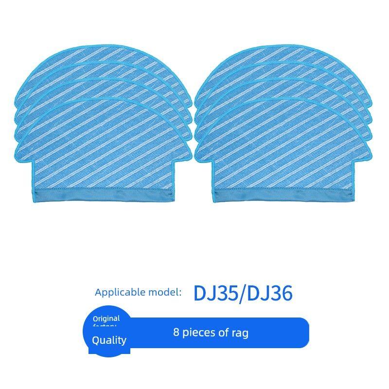 Suitable for Ecovacs Sweeping Robot Accessories Dj35 Dj36 Side Brush Main Brush Filter Cloth Bracket Cleaning Solution