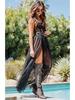 Hot Sale White Mesh Long Dress - Muse Macy Collection