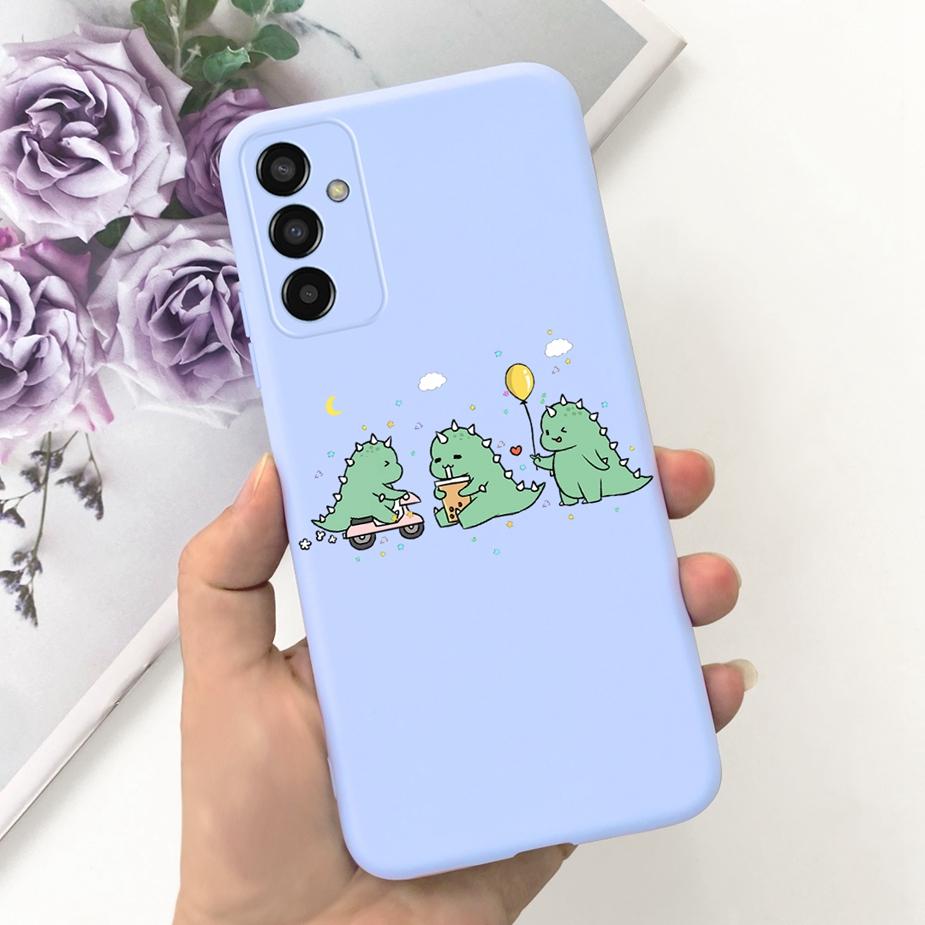 For Samsung Galaxy M13 4G Case SM-M135F New Fashion Cartoon Cover  Soft Silicone Phone Case For Samsung M13 M 23 Galaxy M23 Bags