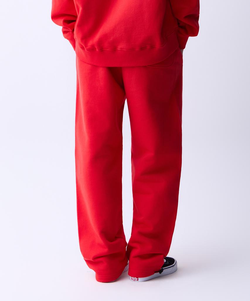 ADERNM Logo Sweatband Pants Red