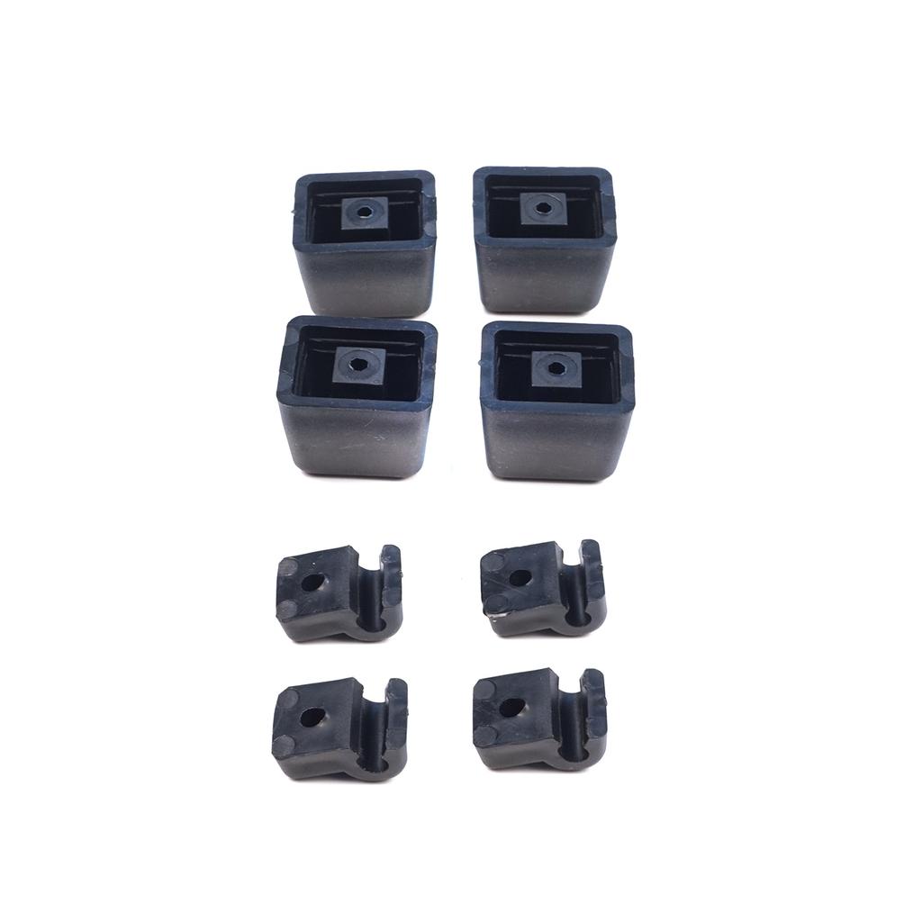 ESR558-2 Front Turn Signal Headlamp Surround Grille Bearing Fender Clamps Bracket Set for Mercedes G Class W460 W461 0009952820 0008111240