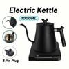 1L Large Capacity Household Touch Control Boiling Water Teakettle 304 Stainless Steel Electric Kettle Electric Coffee Pot