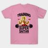 T Shirt Women Training To Go Super Saiyan Brolly Harajuku Print Kawaii Tshirt Summer Short Sleeve Female T-Shirt Top Tee