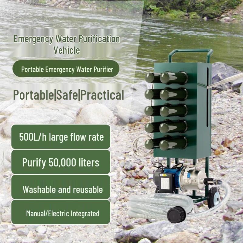 Jingyi Portable Emergency Water Purifier 500L/h