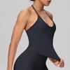 European & American High-Elastic Lace-up Backless Sports Bra for Training & Yoga