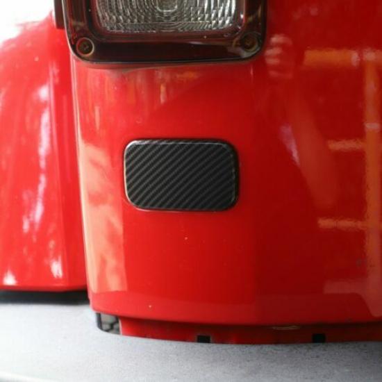 Carbon Tailgate Below Left Rear Light Cover Trim  for Jeep Wrangler JK 2007-2017